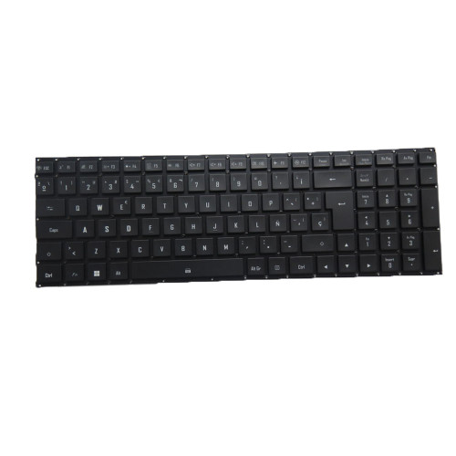 Laptop No Backlit Paper Keyboard For Gigabyte For AERO 17 (RTX 30 Series) For AERO 17 KC Spanish SP Black No Frame New