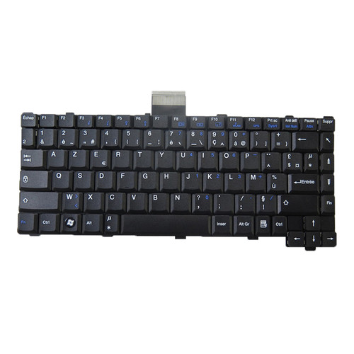 Laptop No Backlit Keyboard For Mitac M230N2 French FR Black New