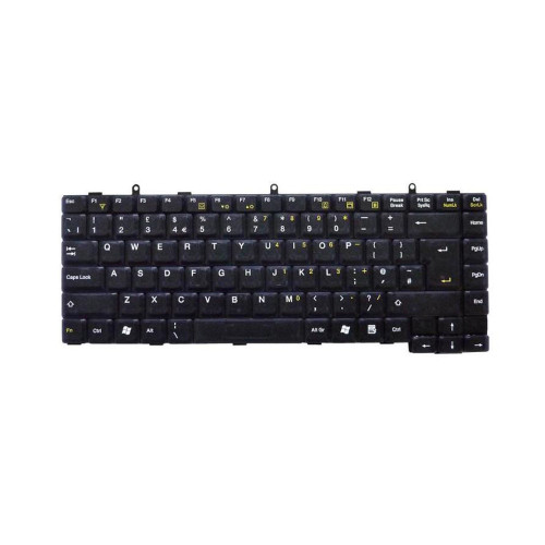 Laptop No Backlit Keyboard For Mitac K950418A1 English US Black New