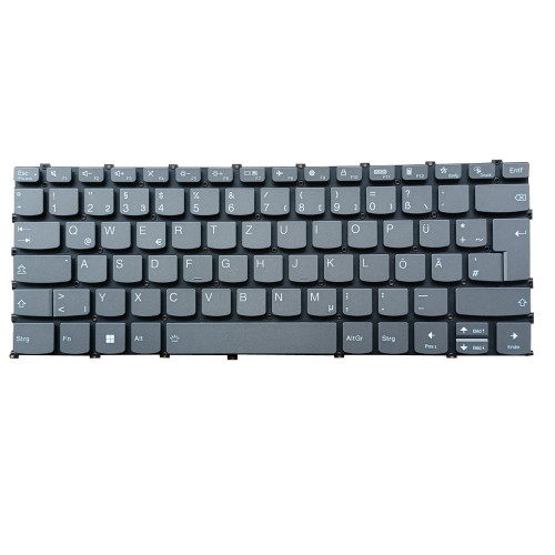 Laptop Keyboard For Lenovo ThinkBook 14 G4+ ARA 21D0 Germany GR With Backlit Gray New