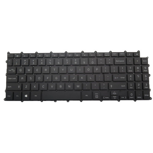 Black Laptop With Backlit Keyboard For LG 16U70R 16U70R-K.AAS7U1 16U70R-N.APC5U1 United States US Without Frame New