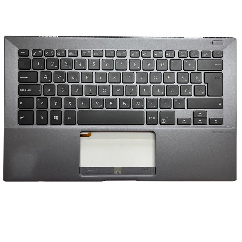 Laptop PalmRest&keyboard For ASUS BU404U BU404UA Gray Top Case Slovenian SL Black Keyboard