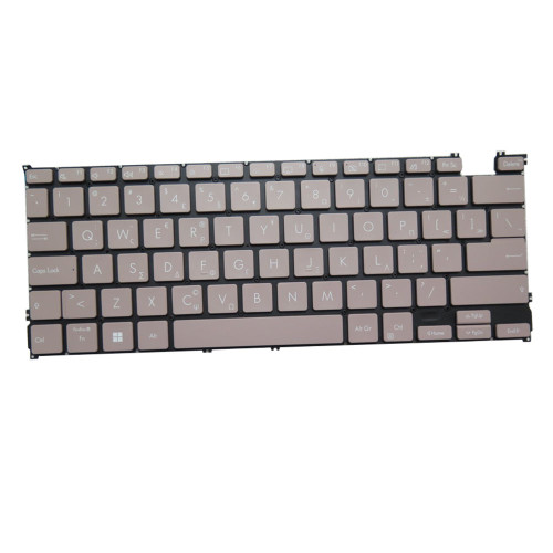 Laptop Keyboard For Asus Zenbook S 13 Flip BP5302ZA With Backlit Without Frame Pink GreeK GK
