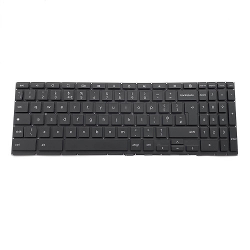 Laptop keyboard For ASUS Chromebook Vibe CX55 Flip CX5501 CX5501FEA Black With Backlit United Kingdom UK Without Frame