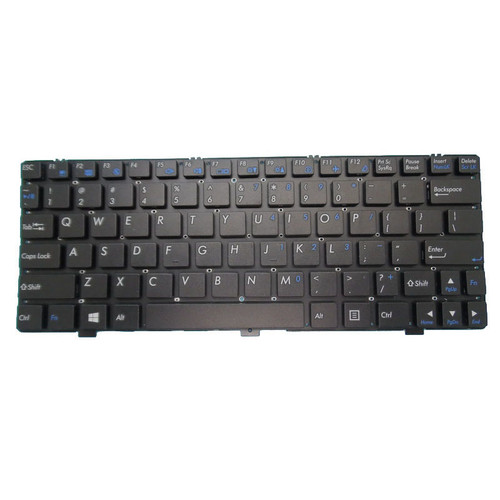 Laptop Keyboard For Proline M1111 United States US Black Without Frame New