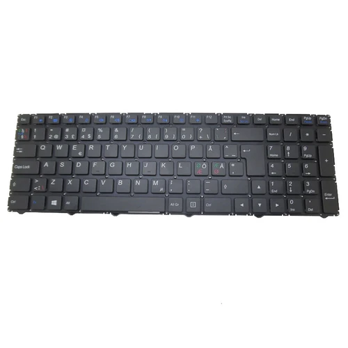 Laptop Keyboard For Proline W955TU Sweden SD Black Without Frame New