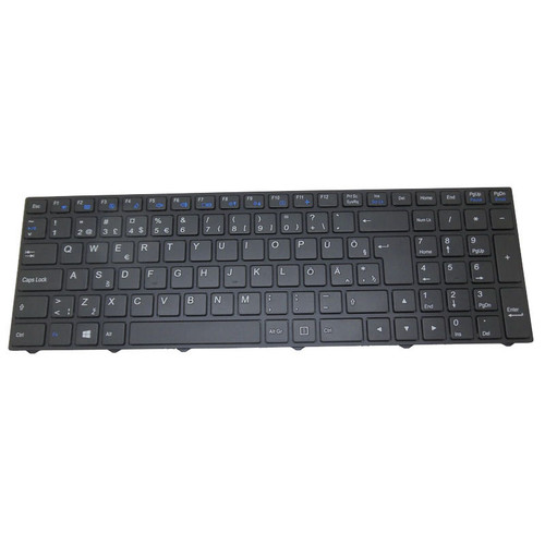 Laptop Keyboard For Proline WA50S Estonia ES Black With Black Frame New
