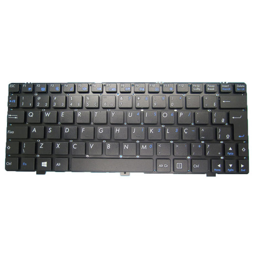 Laptop Keyboard For Avell P110 Brazilian BR Black Without Frame New