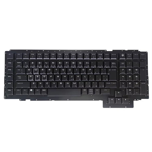 Laptop keyboard For HP OMEN X 17-AP000 2B-BB539H100 With RGB Backlit Japanese JP Black