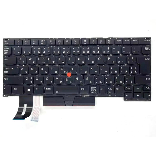 Laptop Keyboard For Lenovo ThinkPad T490s T495s Japanese JP With Backlight Black New