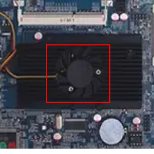 Mini PC Fan For HUNSN NFA-RS09 Series New