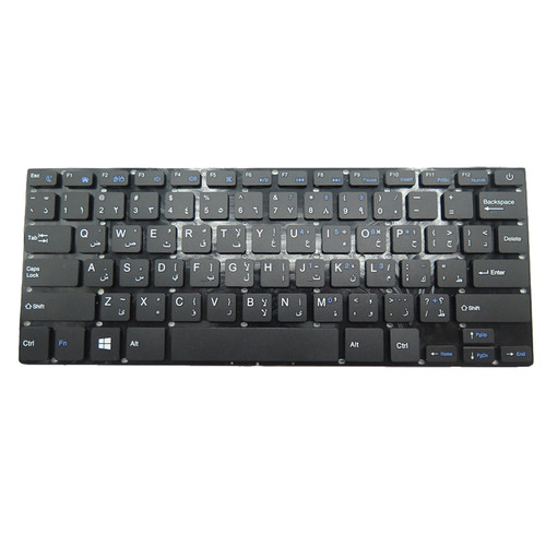 Laptop Keyboard For I-Life ZED AIR GA IL.1406G.232WAGWCW Black Without Frame Arabia AR
