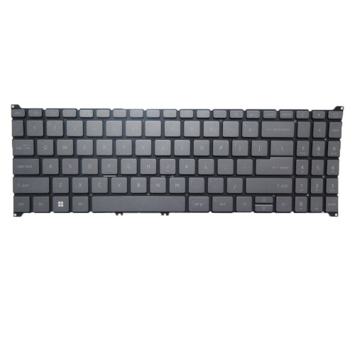 Laptop Backlit Keyboard For ACER Aspire 3 A315-24P NSK-RA1BBC 1D QV05P_A10EWL PK133TY2C00 NKI15170T9 NK.I1517.0T9 English US Grey New