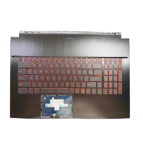 Black Laptop PalmRest&US Keyboard For MSI GF75 Thin 8RC 8RCS 8RD 10SE 10SEK 10SER MS-17F3 MS-17F1 No Touchpad With United States US Keyboard New
