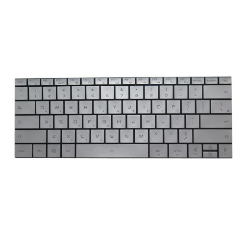 Laptop Keyboard for MECHREVO S1 Air S2 Air Korean KR Silver With Backlit KT01-18C6C559KRRA001