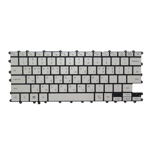 Laptop Keyboard For Samsung NT930XCR 930XCR Korea KR With Backlit White New
