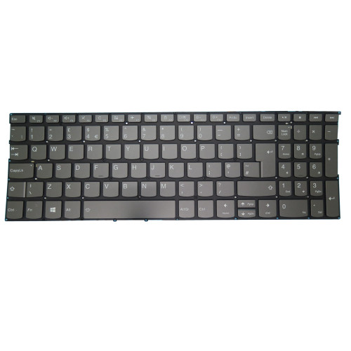 Laptop Keyboard For Lenovo PP5VB SN20T70535 LCM17G56GBJ6863 United Kingdom UK With Backlit Gray New
