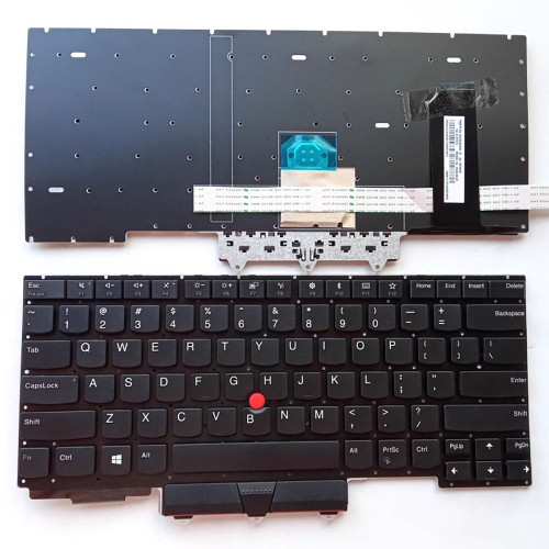 Laptop Keyboard For Lenovo ThinkPad E14 (Type 20RA, 20RB) English US Without Backlight New