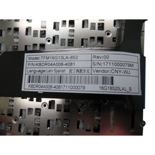 Laptop Keyboard For Tongfang TFM14N88BO-852 TFM14N88B0-852 Belgium BE Black New