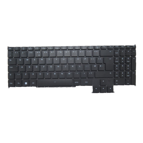 Laptop Keyboard For Tongfang GX6IDB2 United Kingdom UK Black No Backlit Paper New