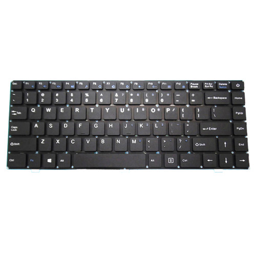 Laptop Keyboard For Ordissimo Agate 3 ART0383 Black Without Frame United States US