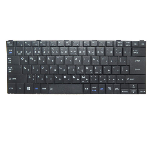 Laptop Keyboard For Toshiba Dynabook B65/EP B65/ER B65/ES A6BSEPC8FM11 A6BSEPC8F911 A6BSEPD8CM11 A6BSEPD8C911 A6BSERC8FM11 A6BSERC8F911 A6BSESC8FM11 A6BSESC8F911 Japanese JP JA Black Without Numeric Keyboard New