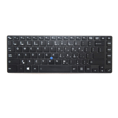 Laptop Keyboard For Toshiba Tecra Z40-C Z40-C-11F Z40-C-12Z Z40-C-136 English US Black With Frame With Backlit&Pointing New