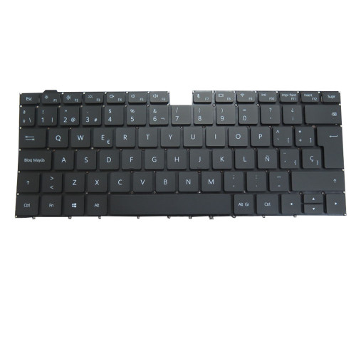 Laptop Keyboard For HUAWEI V194121AK2 SP 02452783 Black With Backlit Spanish SP