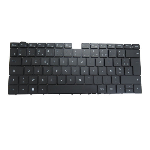 Laptop Keyboard For HUAWEI MateBook 16 V194121BK2-FR 55060594 Black With Backlit French FR
