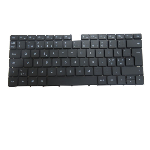 Laptop Keyboard For HUAWEI Matebook X Pro 2020 EUL-W19 EUL-W19P EUL-W29P New Black With Backlit Nordic NE