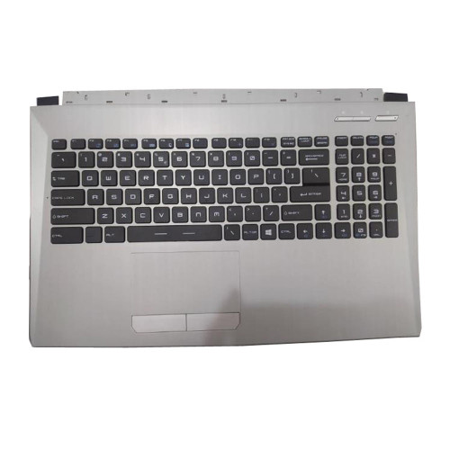Laptop Sliver PalmRest&US No Backlit Keyboard For MSI GL62 6QC 6QD 6QE 6QF 7QF 7RD 7RDX 7REX With English US Keyboard New