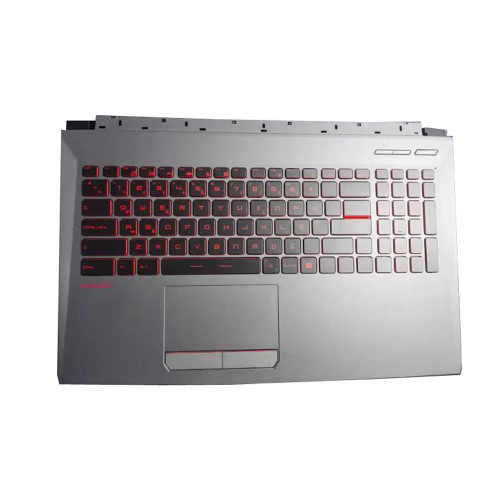 Laptop Black PalmRest&US JP Backlit Keyboard With Red Words For MSI GL62 6QC 6QD 6QE 6QF 7QF 7RD 7RDX 7REX With English US and Japanese JP Keyboard New