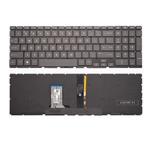 Laptop Keyboard For HP Victus 16-S0000 16-S1000 16-R0000 16-R1000 with backlit United States US Dark Gray