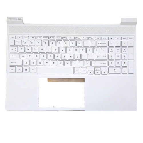 Laptop PalmRest&Keyboard For HP Victus 15-FA0000 15-FA1000 15-FB0000 15-FB1000 15-FB2000 N13297-001 United States US White Used