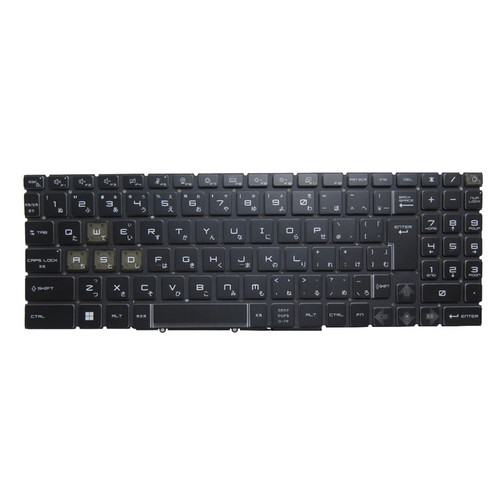 Laptop Per-Key RGB Backlit Keyboard For MSI Raider GE78 HX 14V 14VIG 14VHG 14VGG 14VFG Japanese JP Black New