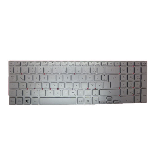 Laptop Keyboard For Gateway ID57 ID57H V121702DK1 GR PK130IM1A09 For ACER 5830 German GR Silver No Frame New