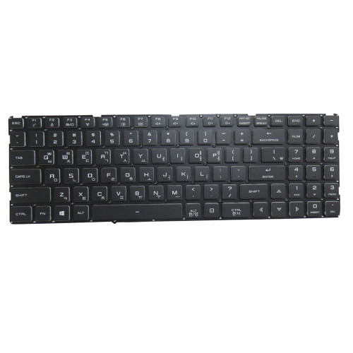Laptop Keyboard For Tongfang GK5NP5O GK5NP6O GK5NPFO GK5NP0O 15.6 Korean KR Without Backlit Black No Frame New