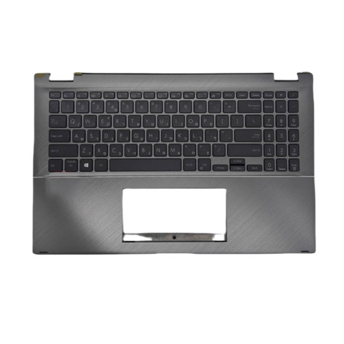 Laptop PalmRest&keyboard For Asus ZenBook Flip 15 Q537F Q537FD Gray Top Case With Backlit Hebrew HB Black keyboard
