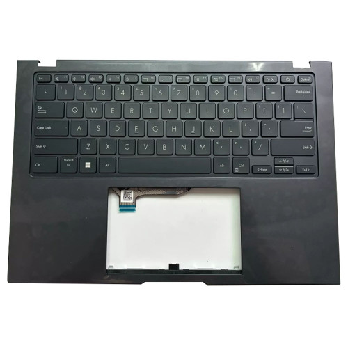 Laptop PalmRest&keyboard For ASUS Zenbook Pro 14 OLED BX6404V BX6404VV BX6404VI Gray Top Case With Backlit Black United States US keyboard Used