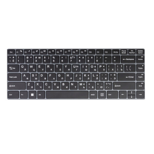 Laptop Keyboard For PrologiX R10-230 PLT.14AG7.8S3N.054 Russia RU Black New