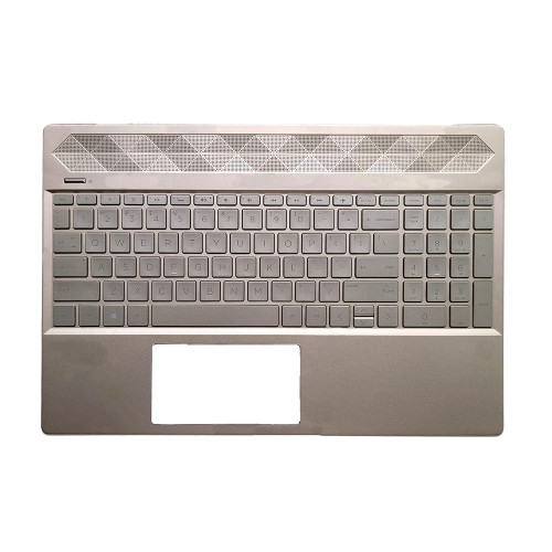 Laptop PalmRest&Keyboard For HP Pavilion 15-CS0000 15-CW0000 L24754-001 with backlit United States US UMA version Pale gold