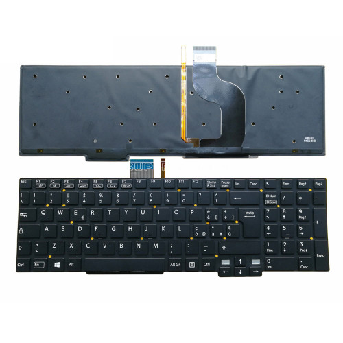 Laptop Keyboard For SONY SVT15 SVT1511C5E SVT1511M1E SVT1511M1R Italian IT Black With Backlit New