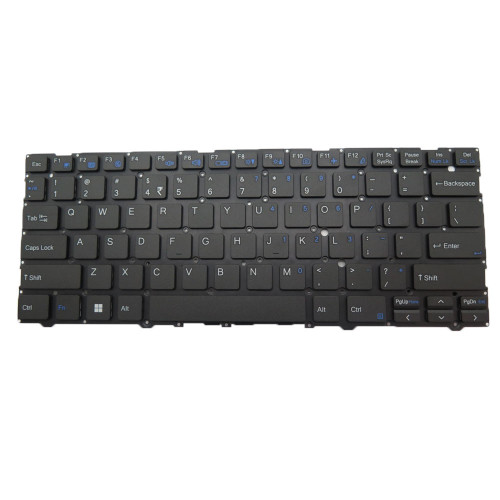 Laptop Keyboard For Slimbook For ESSENTIAL 14" 14 inches For Intel i5 1335U India IN Black No Frame New