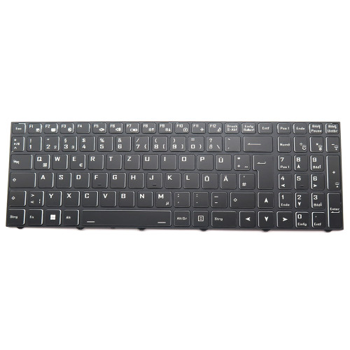 Laptop Keyboard For Paderbook Plus i37 17.3 Germany GR Black Without Backlit New