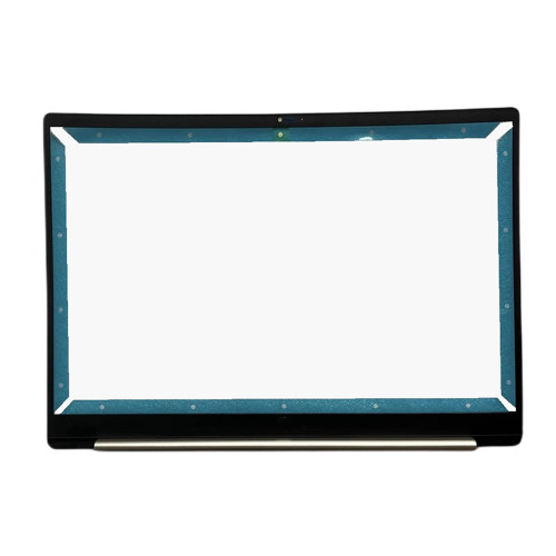 Laptop LCD Bezel For HP Pavilion Plus 14-EH0000 14-EH1000 N10414-001 with warm gold hinge Circle logo Black