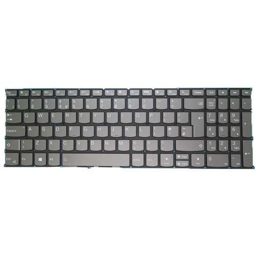Laptop Keyboard For Lenovo Ideapad Flex 5 16ABR8 82XY United Kingdom UK With Backlit Gray New
