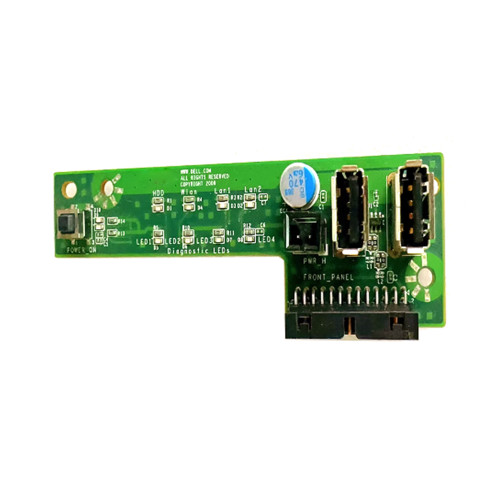 Front I/O USB Power Switch Board For DELL OptiPlex XE SFF 00KXM0 0KXM0 01012U1A0-018-G Used