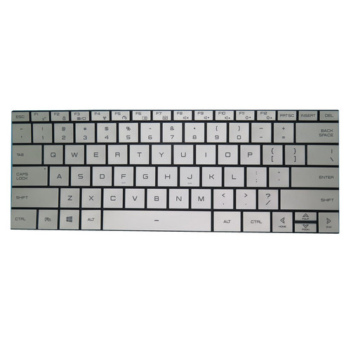 Grey Laptop Backlit Keyboard For Tongfang PFWN2F 14' United States US No Frame New