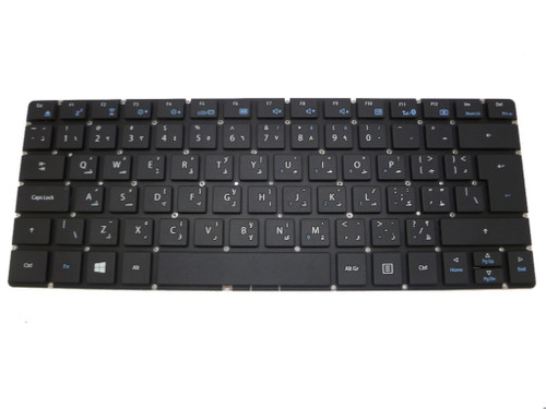 Laptop Keyboard For Gigabyte U2142 U21M U21MD YH-AZ12EA-5114P1-EU Arabia AR Without Frame