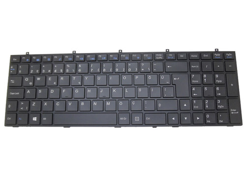 Laptop Keyboard For Gigabyte P16G P17F R5 V2 V3 V5 V7 P2742G-CF1 CF2 P27G P27K-CF1 CF2 Q2550M Q2552M Q2756N V2 Turkey TR With Black Frame And Backlit